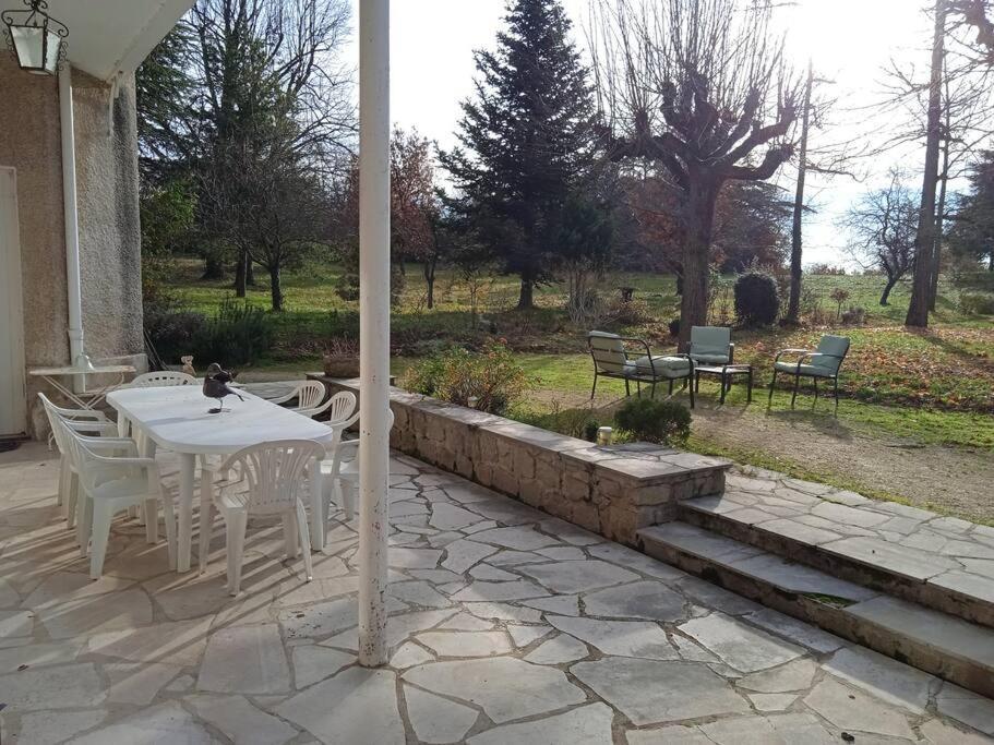 Maison Calme Avec Piscine Entouree De Son Parc Quintenas ภายนอก รูปภาพ