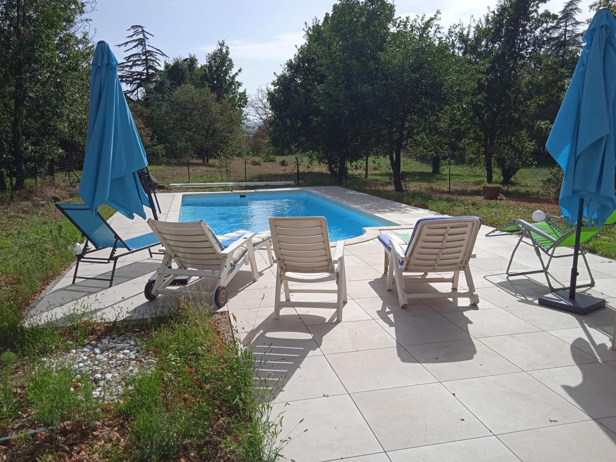 Maison Calme Avec Piscine Entouree De Son Parc Quintenas ภายนอก รูปภาพ
