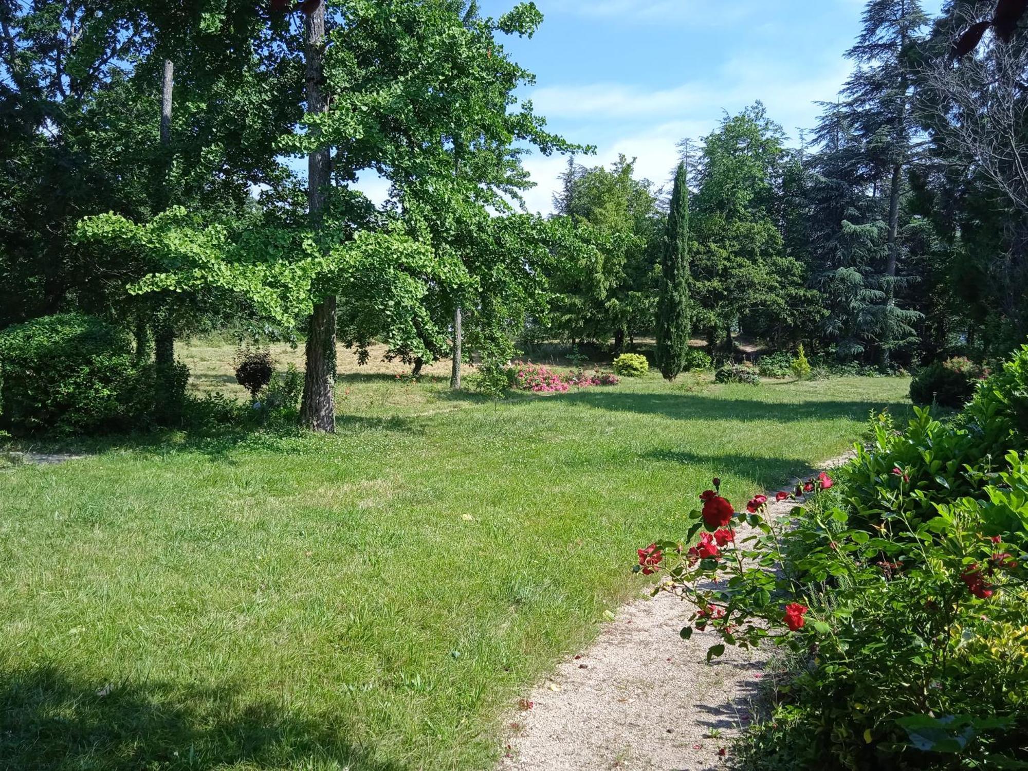 Maison Calme Avec Piscine Entouree De Son Parc Quintenas ภายนอก รูปภาพ