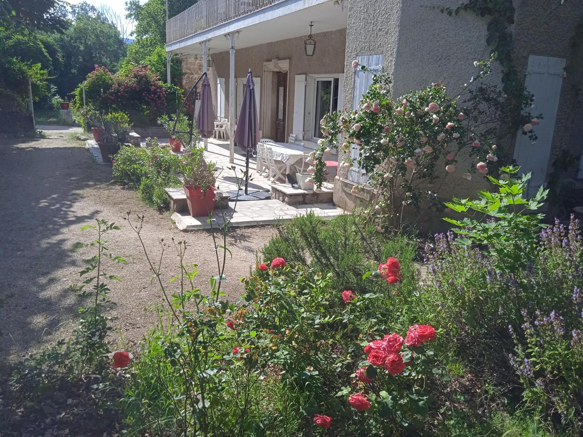 Maison Calme Avec Piscine Entouree De Son Parc Quintenas ภายนอก รูปภาพ